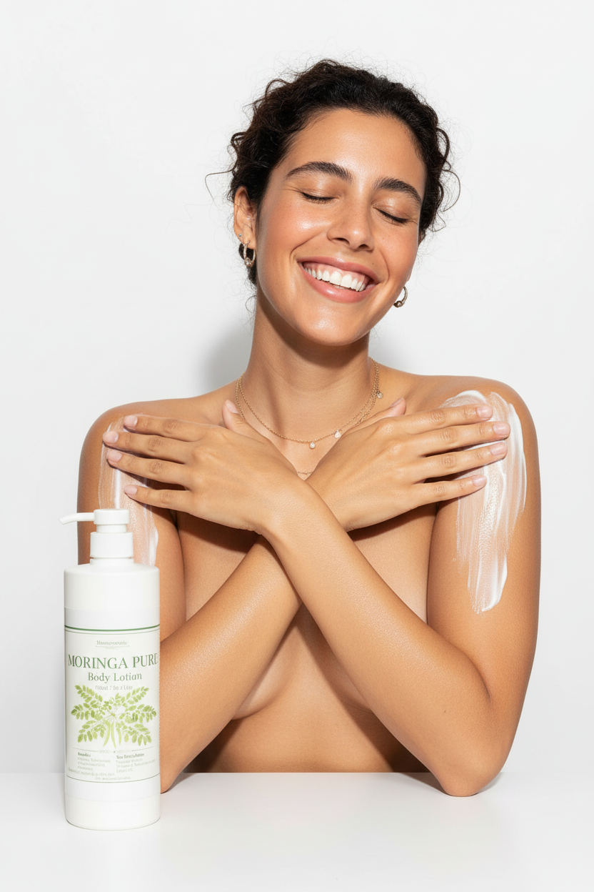 Moringa Pure Body Lotion Lifestyle