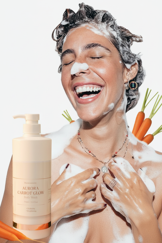 Aurora Carrot Glow Body Wash Lifestyle