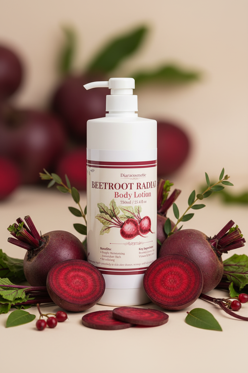 Beetroot Radiance Lotion - Lifestyle