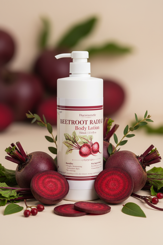 Beetroot Radiance Lotion - Lifestyle