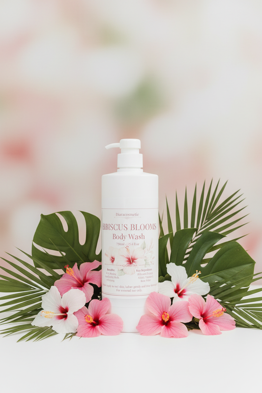 Hibiscus Blooms Body Wash - Lifestyle
