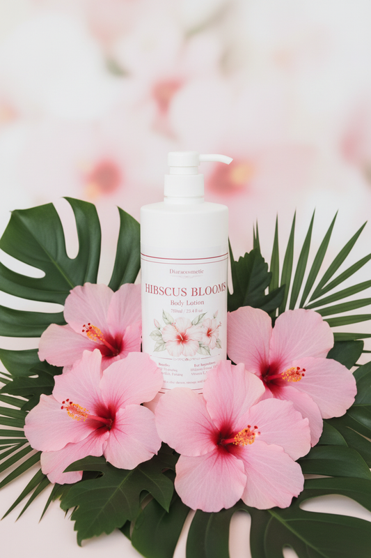 Hibiscus Blooms Lotion - Lifestyle