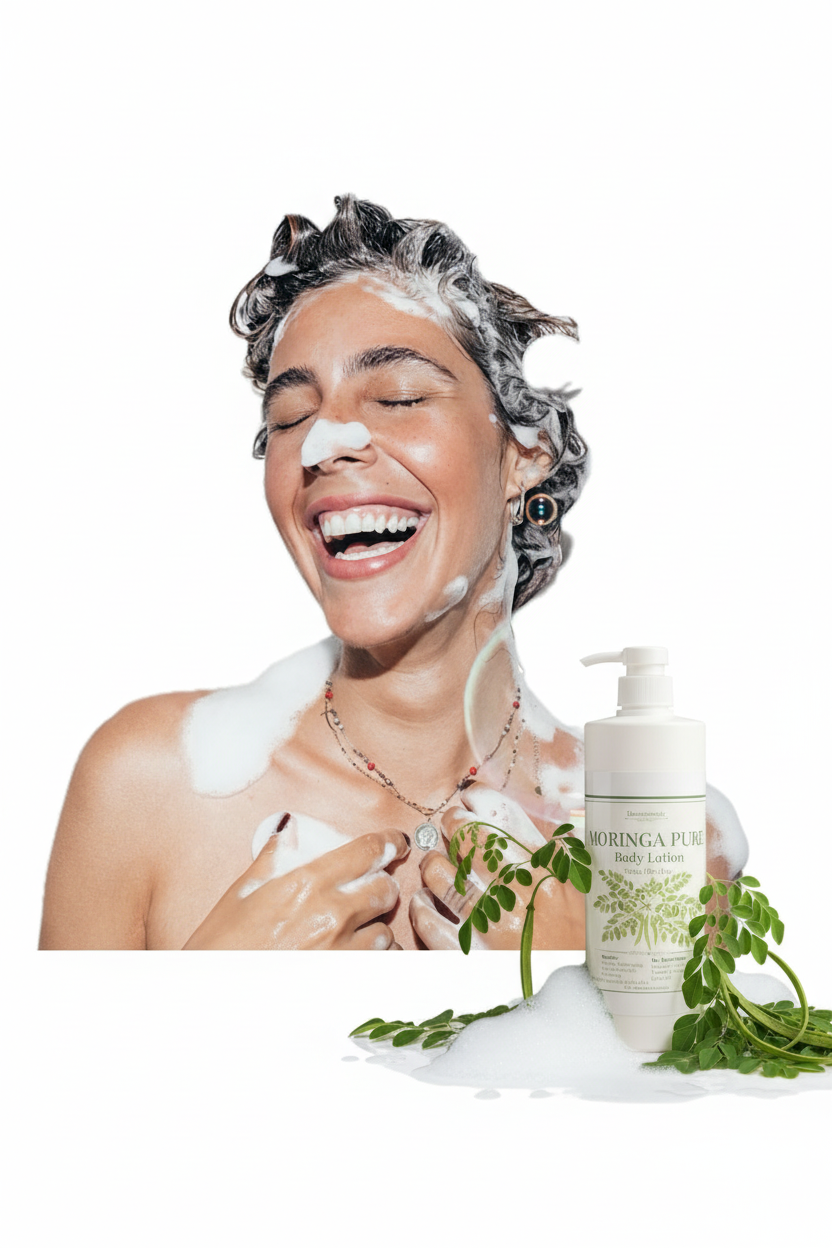 Moringa Pure Body Wash Lifestyle