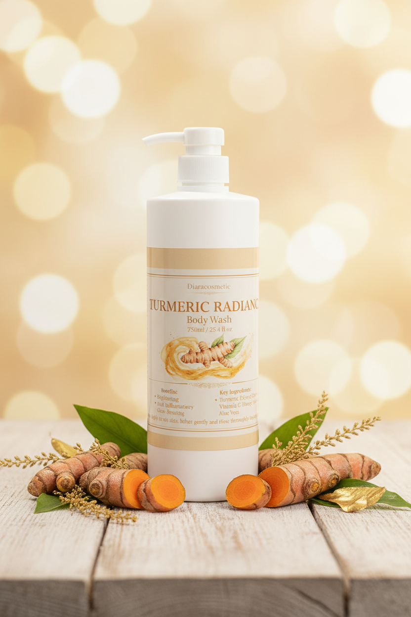 Turmeric Radiance Body Wash - Lifestyle