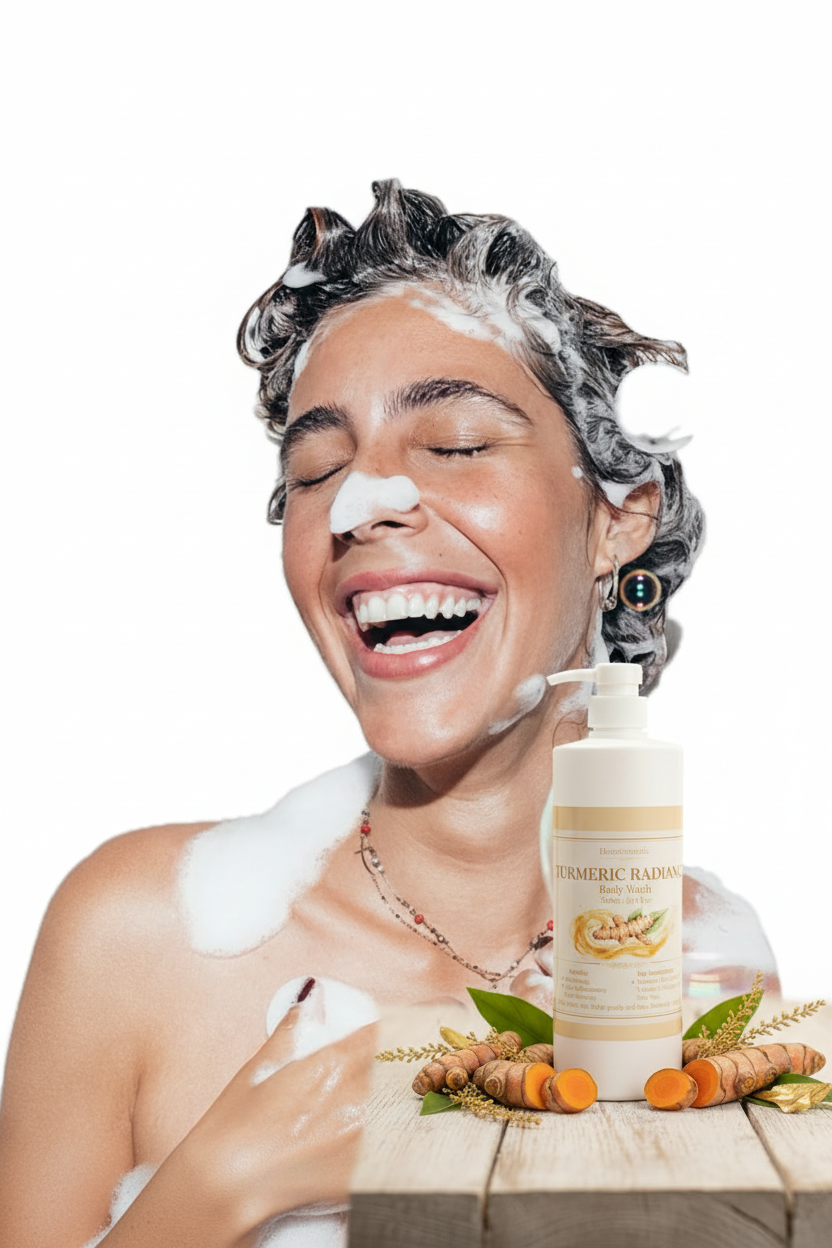 Turmeric Radiance Body Wash Lifestyle